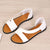 Kvinnors Sandaler Justerbara Remmar Premium PU-Läder 3