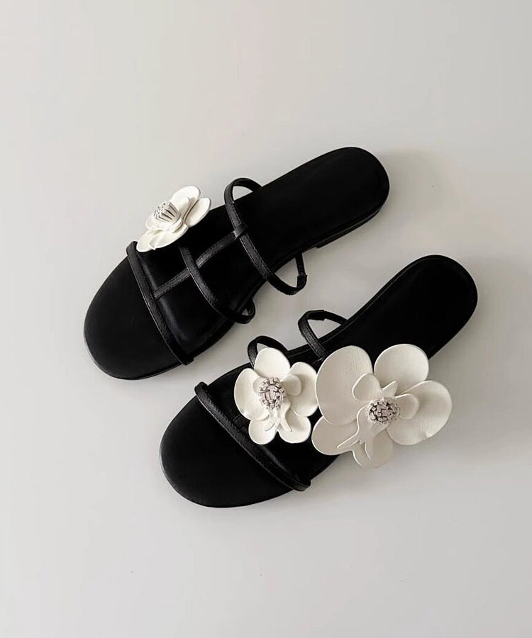 Kvinnors Sandaler Splicing 4