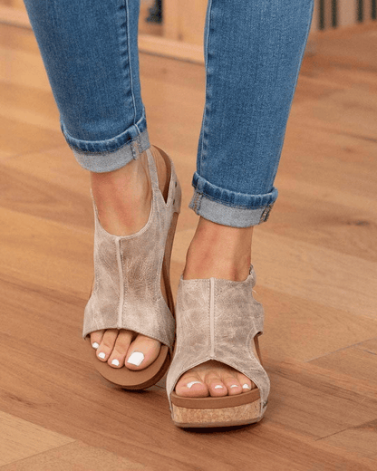 Kvinnors Sandaler Trendiga Mångsidiga Design 5