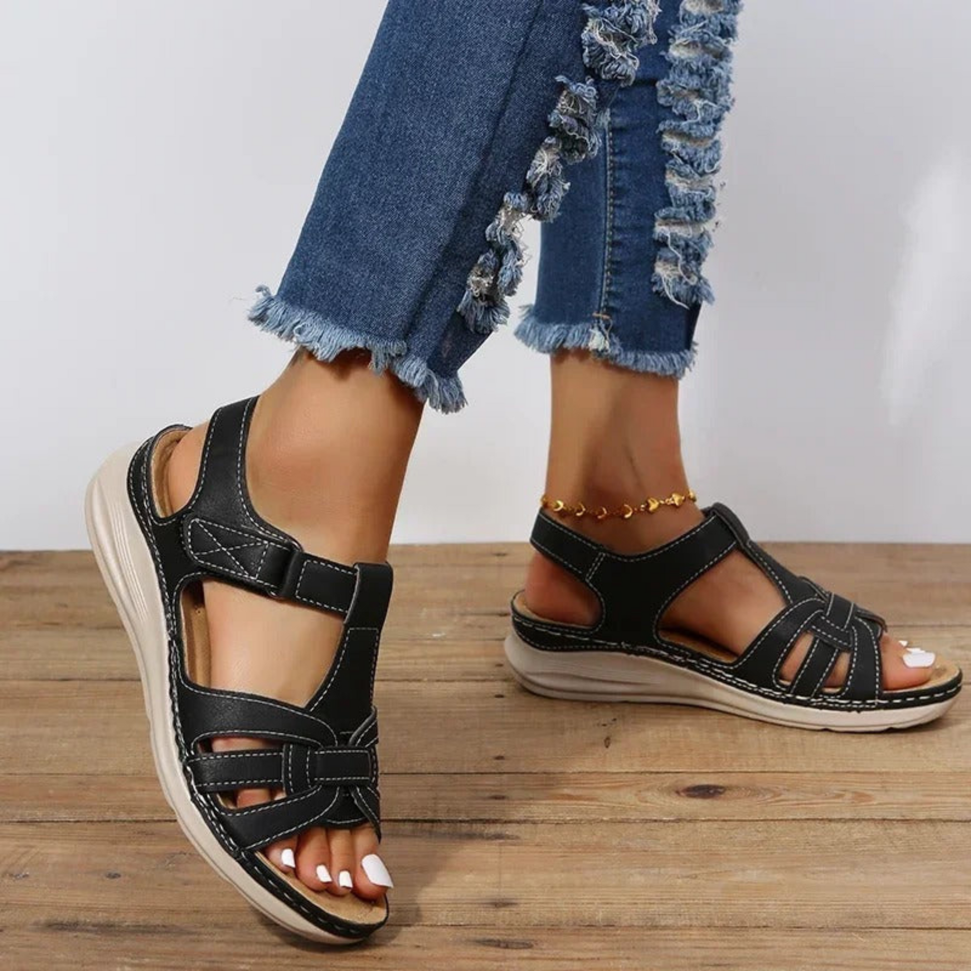 Kvinnors Sandaler för Promenader 1
