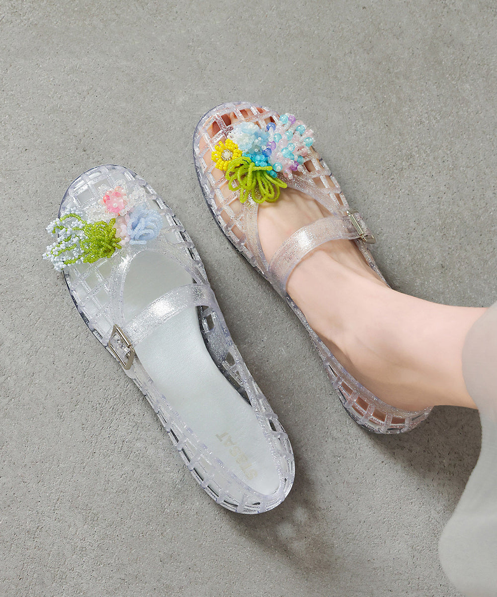 Kvinnors Sandaler med Blommig Design 1