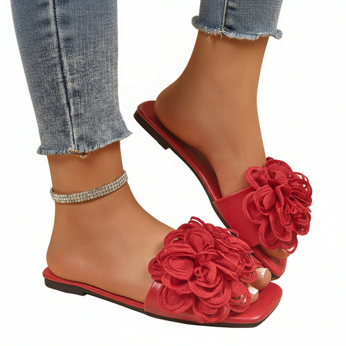 Kvinnors Sandaler med Blommönster 0