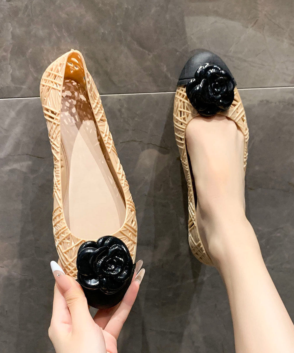 Kvinnors Sandaler med Blommönster och Hål 2