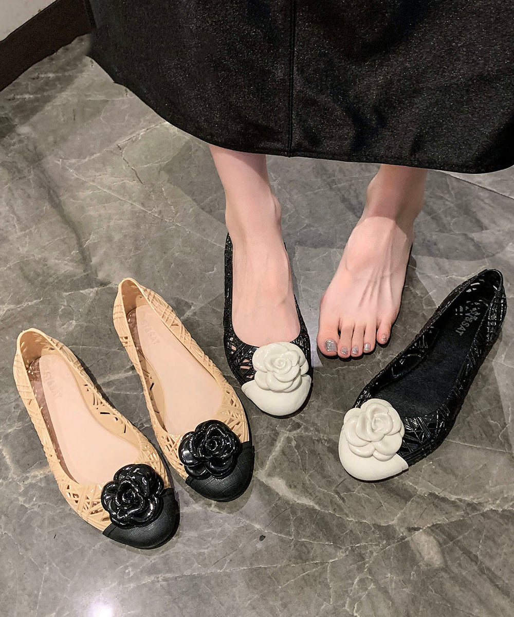 Kvinnors Sandaler med Blommönster och Hål 3