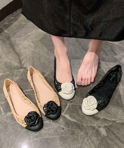Kvinnors Sandaler med Blommönster och Hål 3