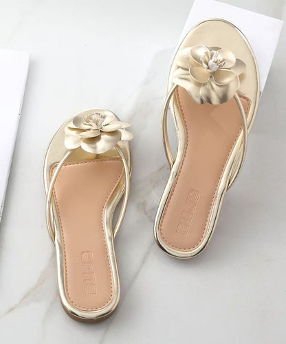 Kvinnors Sandaler med Blommotiv 4