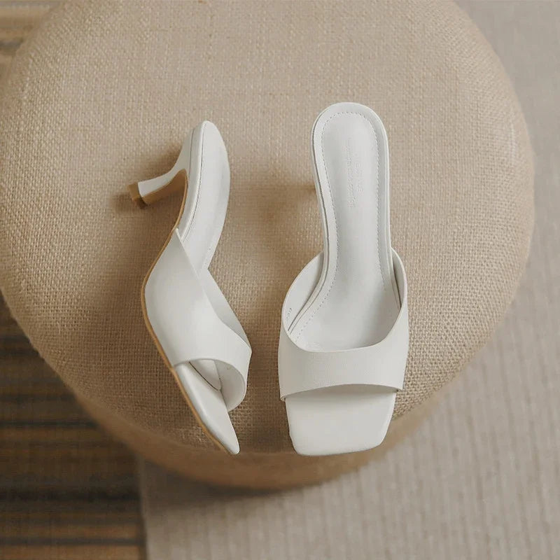 Kvinnors Sandaler med Fyrkantig Tå 8