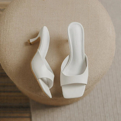 Kvinnors Sandaler med Fyrkantig Tå 8