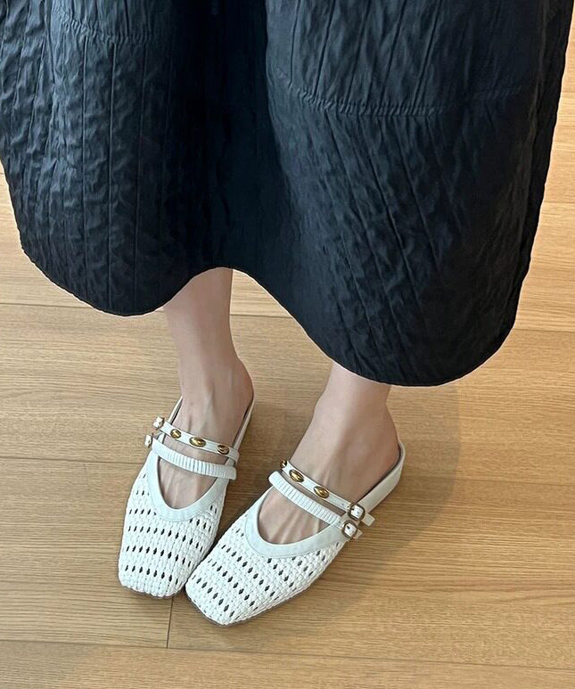 Kvinnors Sandaler med Hålmönster 4