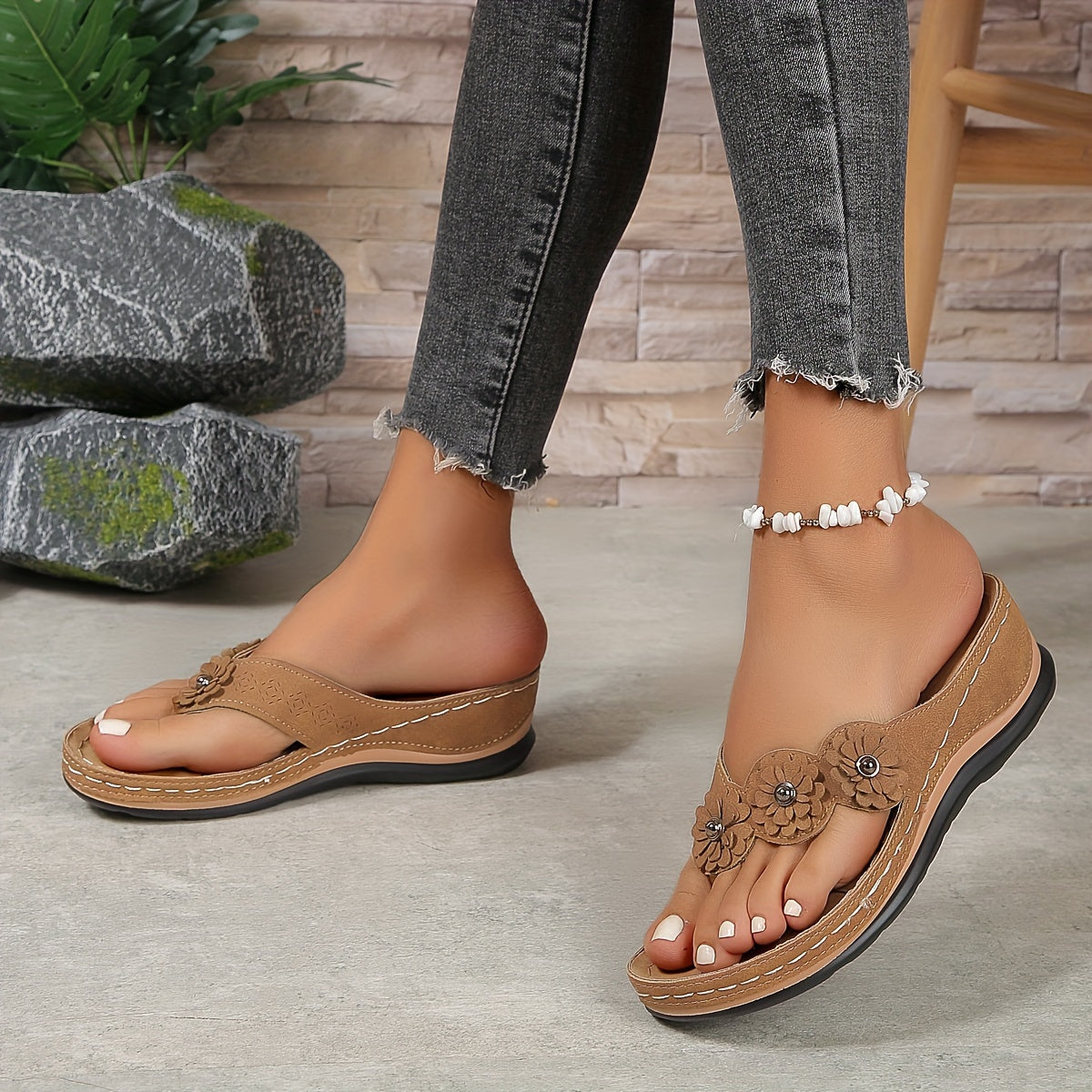 Kvinnors Sandaler med Justerbara Remmar 2