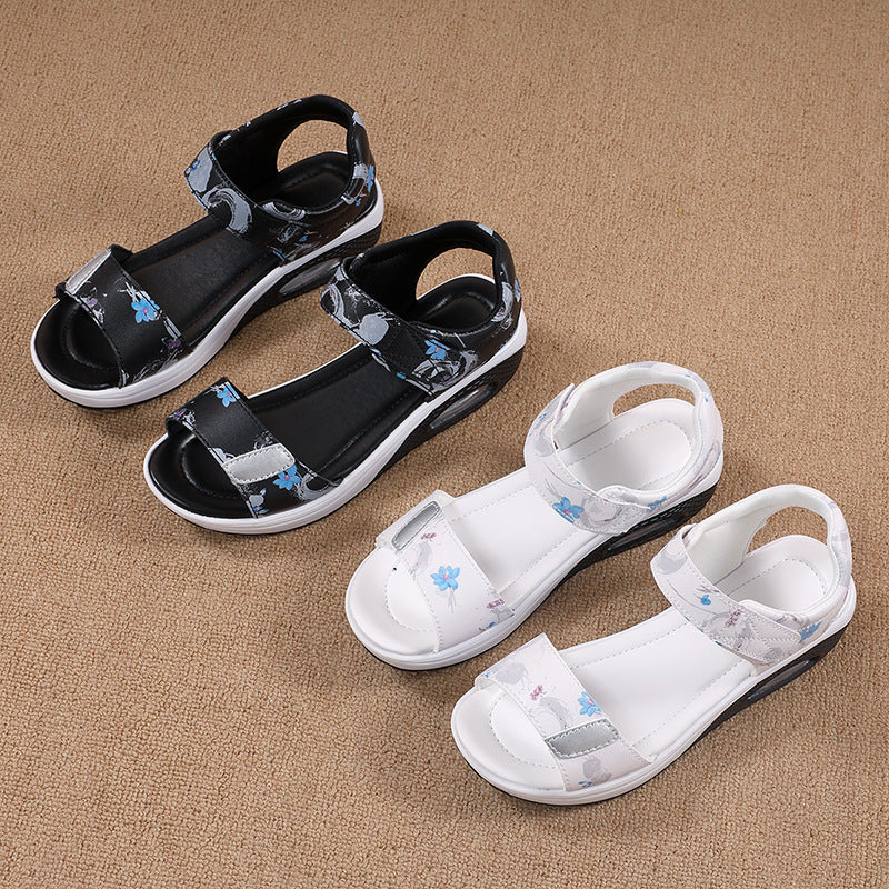 Kvinnors Sandaler med Justerbara Remmar 4