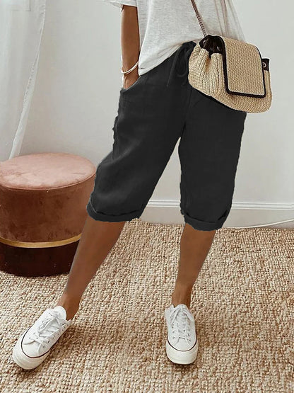 Kvinnors Shorts Avslappnad Stil 1