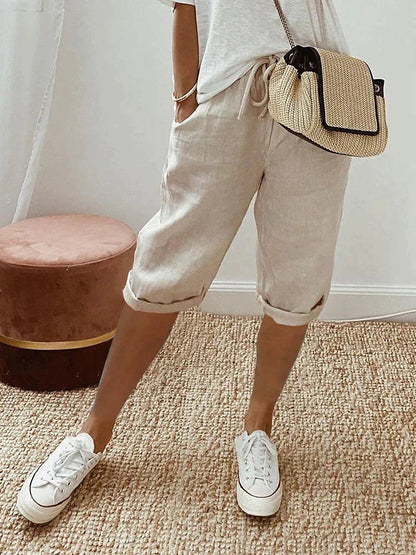 Kvinnors Shorts Avslappnad Stil 3