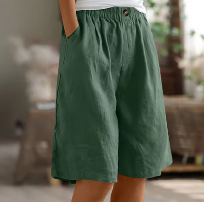 Kvinnors Shorts Avslappnad Stil 8