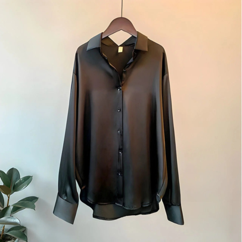 Kvinnors Sidenblus Chic 2