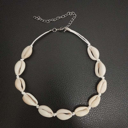Kvinnors Skalhalsband Med Justerbar Längd 0