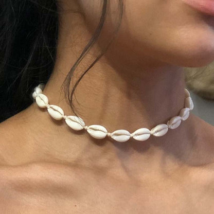 Kvinnors Skalhalsband Med Justerbar Längd 1