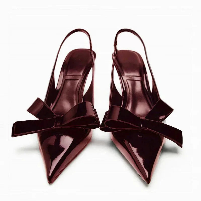 Kvinnors Slingback Klackar 2