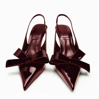 Kvinnors Slingback Klackar 2