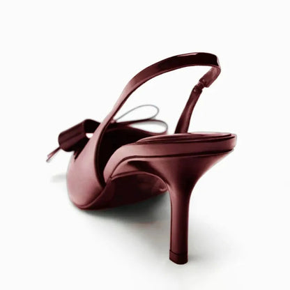Kvinnors Slingback Klackar 3