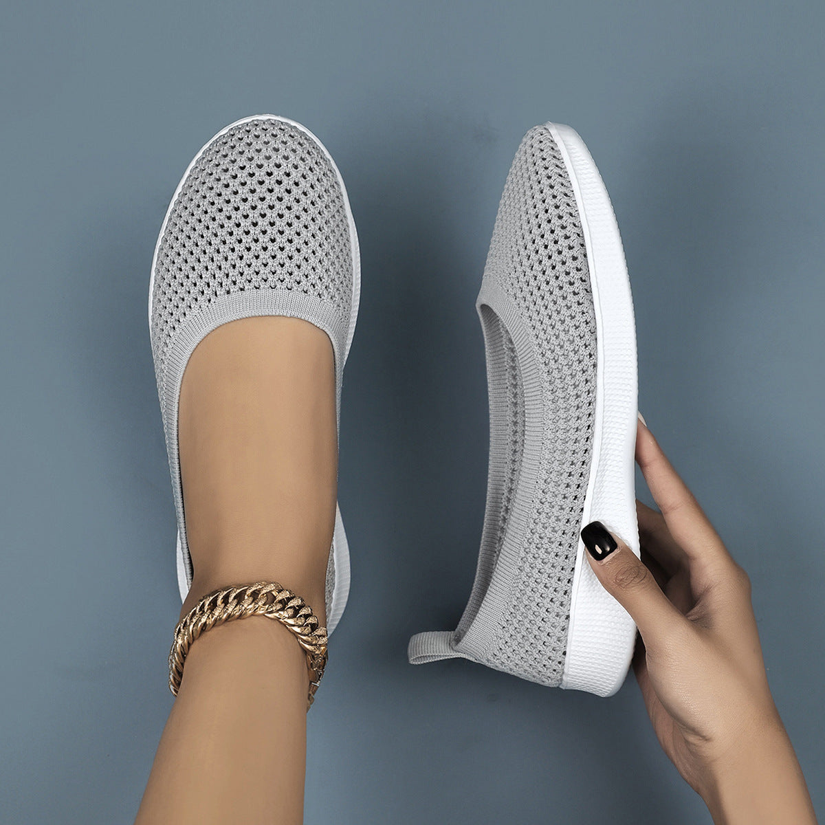 Kvinnors Slip-On Fritidsskor Modern 4