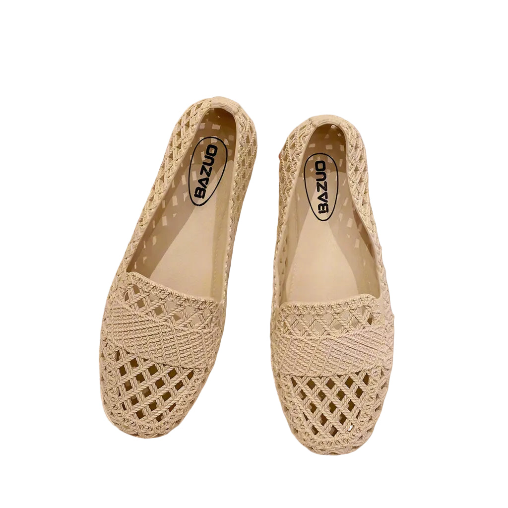 Kvinnors Slip-On Lägenheter Vårstil 0