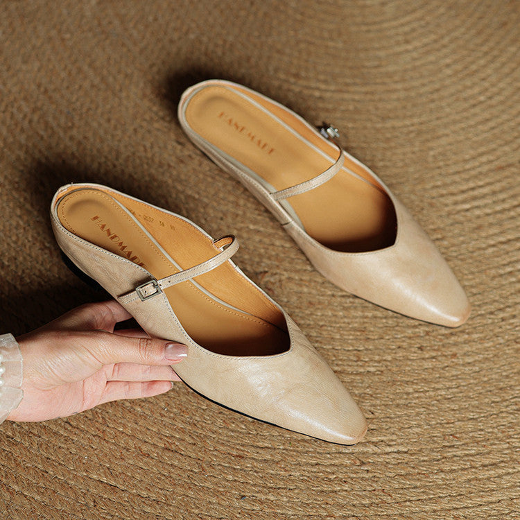 Kvinnors Slip-On Mules För Sommaren 3