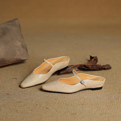 Kvinnors Slip-On Mules För Sommaren 5
