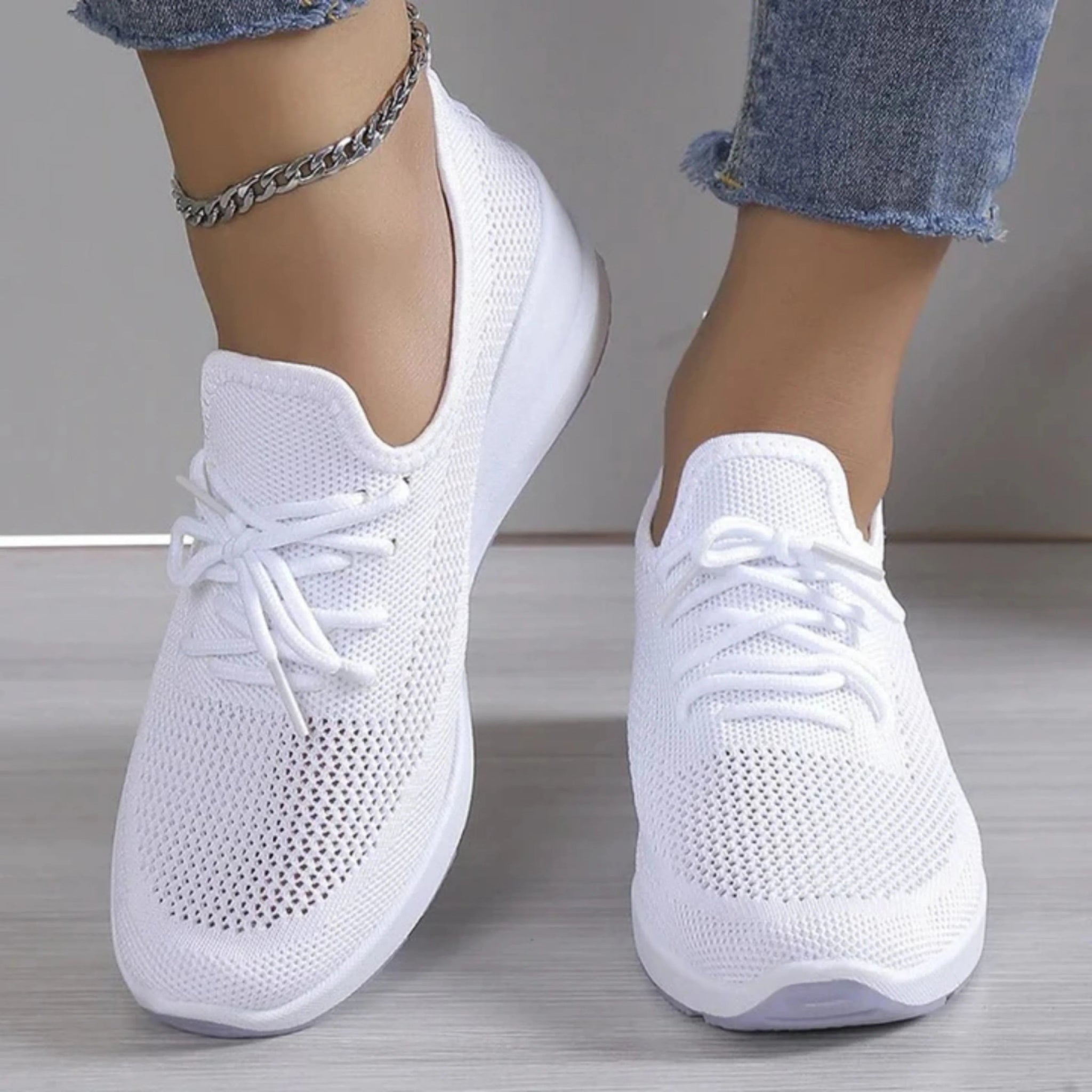 Kvinnors Slip-On Skor Bekväm Design 2