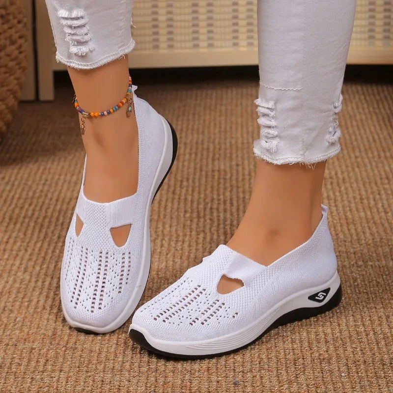 Kvinnors Slip-On Skor med Stöd 12