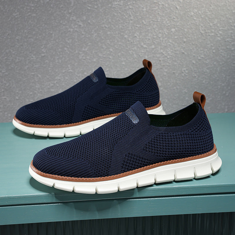 Kvinnors Slip-On Sneakers Andningsbara och Lätta 1