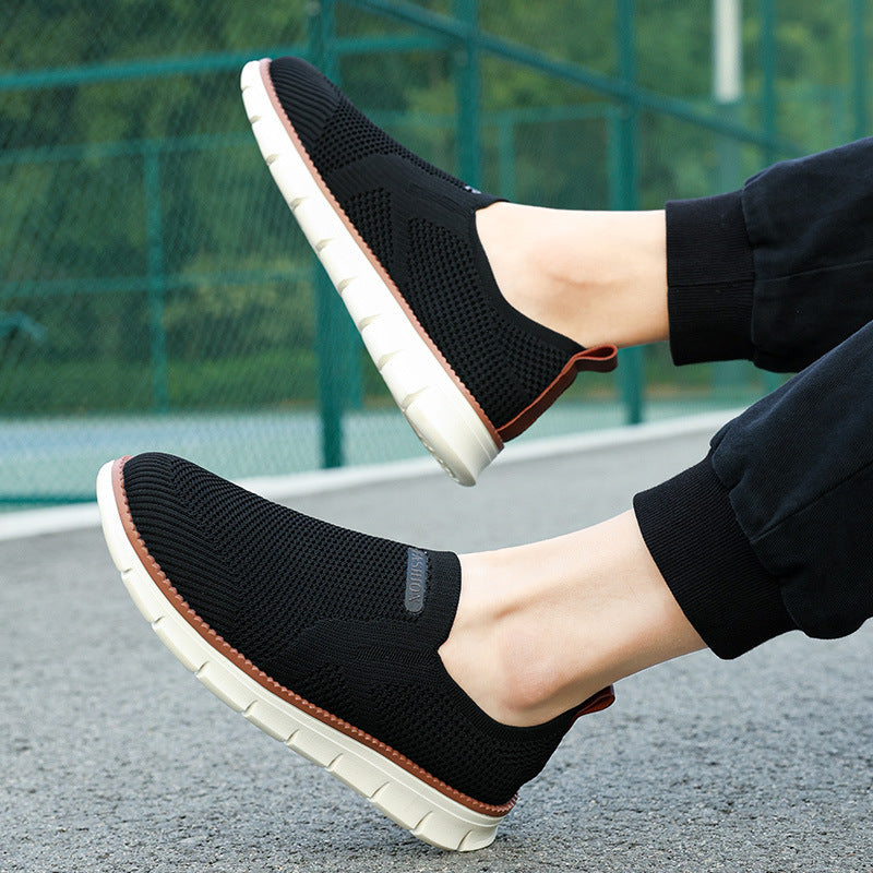 Kvinnors Slip-On Sneakers Andningsbara och Lätta 4
