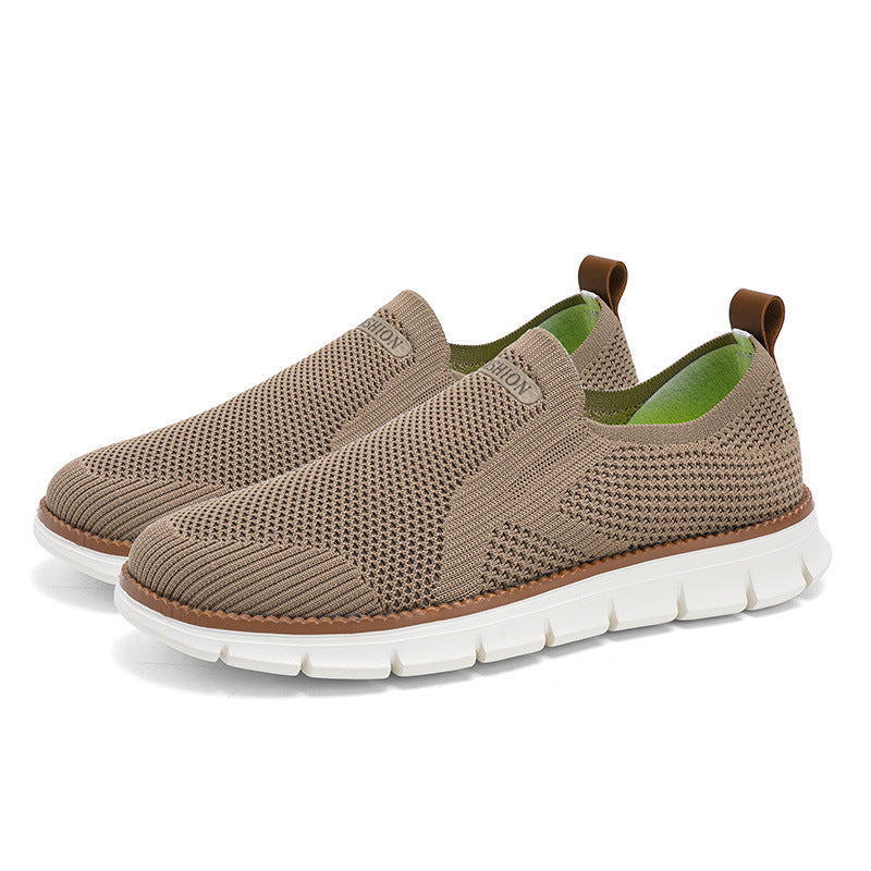Kvinnors Slip-On Sneakers Andningsbara och Lätta 8