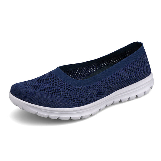 Kvinnors Slip-On Sneakers Lätta och Andningsbara 0