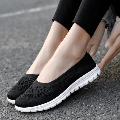 Kvinnors Slip-On Sneakers Lätta och Andningsbara 3