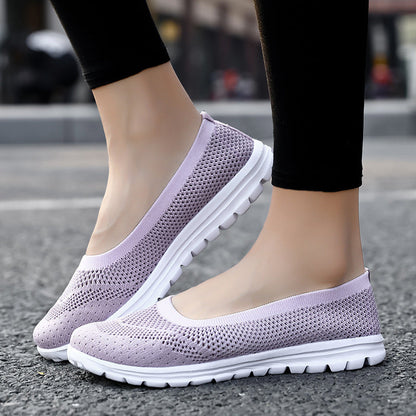 Kvinnors Slip-On Sneakers Lätta och Andningsbara 5
