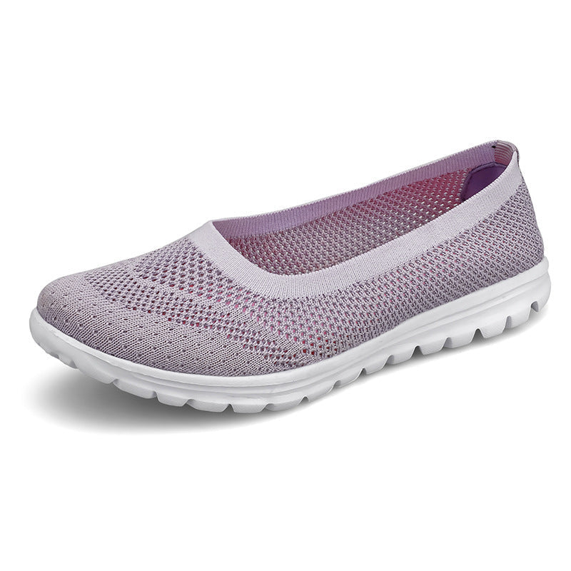 Kvinnors Slip-On Sneakers Lätta och Andningsbara 6