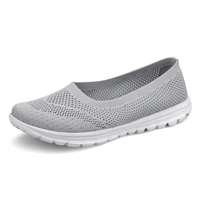Kvinnors Slip-On Sneakers Lätta och Andningsbara 8