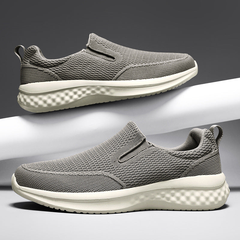 Kvinnors Slip-On Sneakers Med Andningsbar Design 6