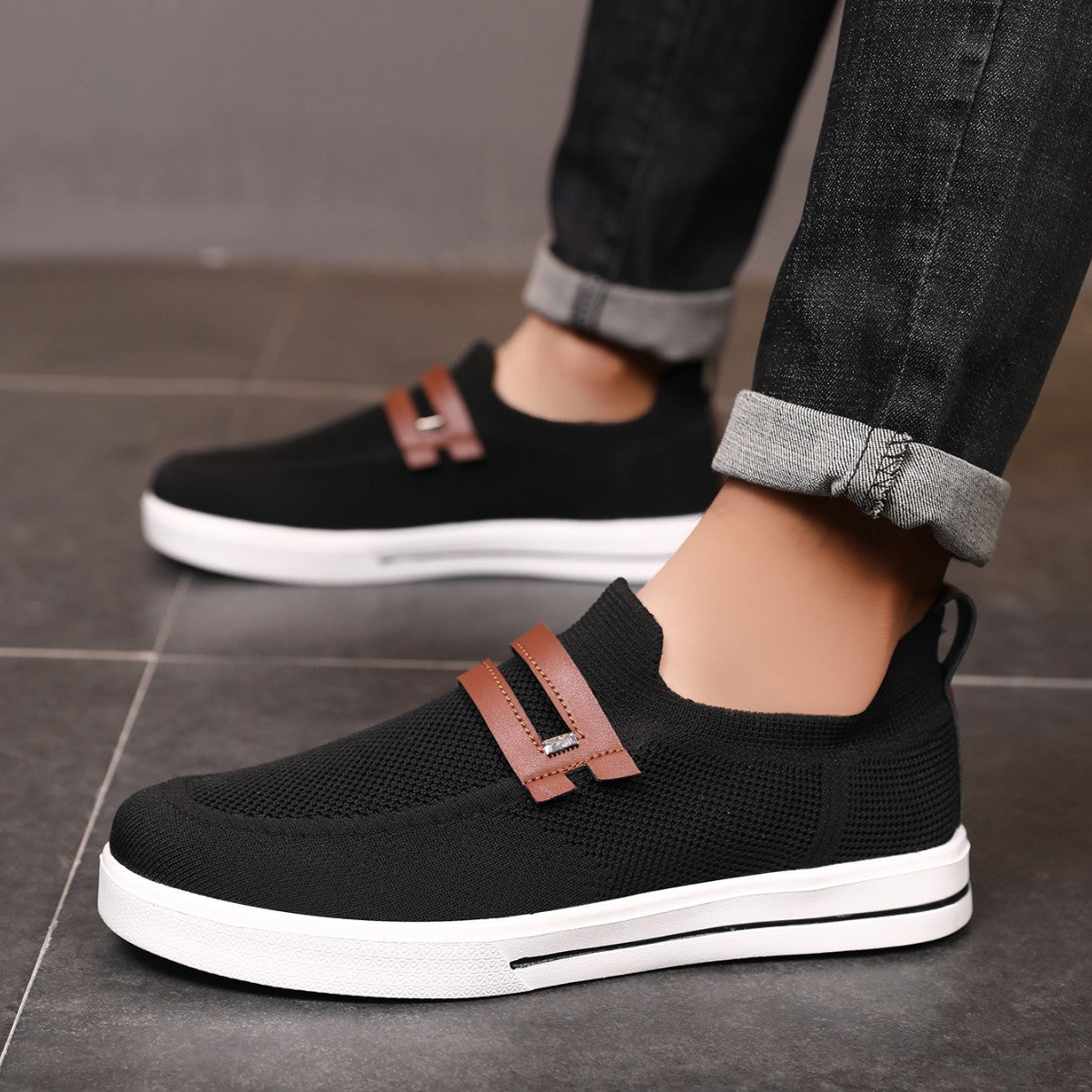 Kvinnors Slip-On Sneakers Modern Design 2