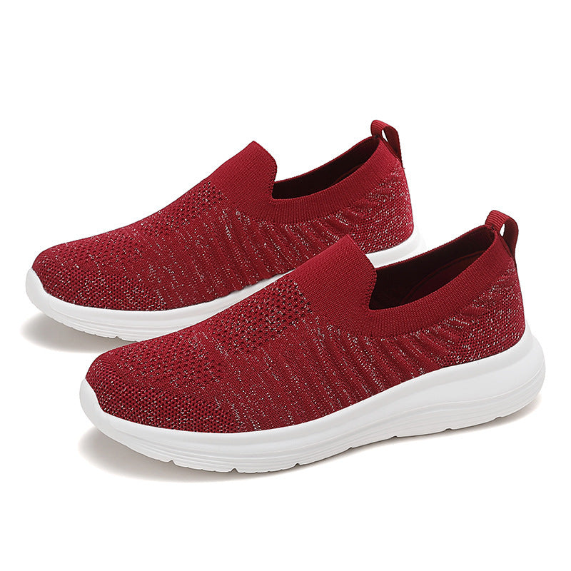 Kvinnors Slip-On Sneakers Modern Design 4