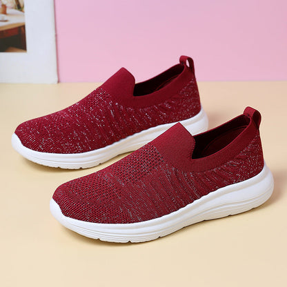 Kvinnors Slip-On Sneakers Modern Design 6