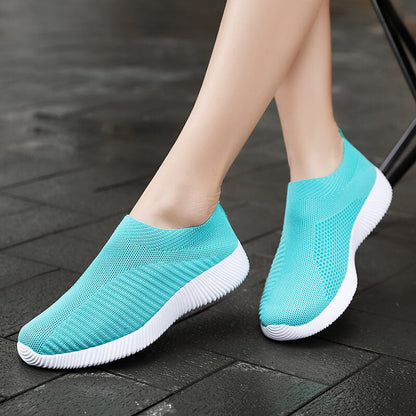 Kvinnors Slip-On Sneakers Trendig Design 2