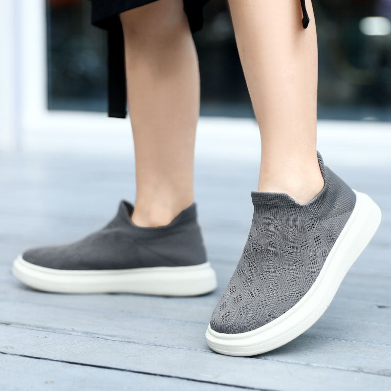 Kvinnors Slip-On Sneakers Ventilerande Design 2
