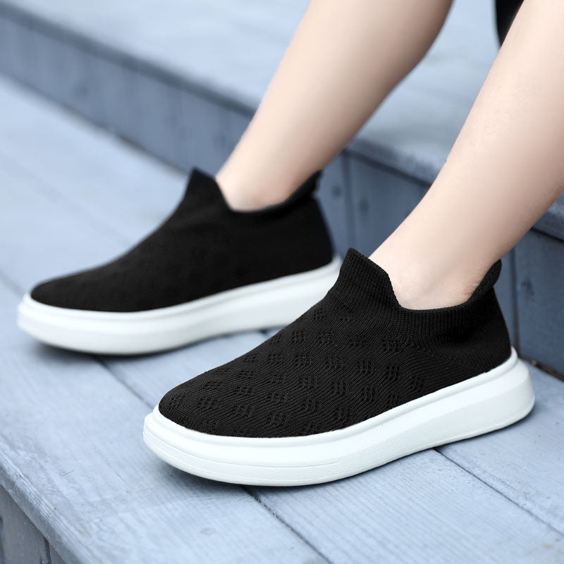 Kvinnors Slip-On Sneakers Ventilerande Design 3
