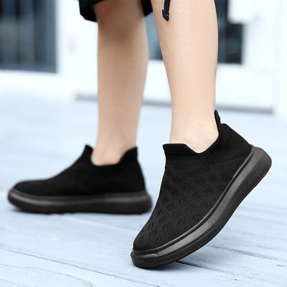 Kvinnors Slip-On Sneakers Ventilerande Design 4