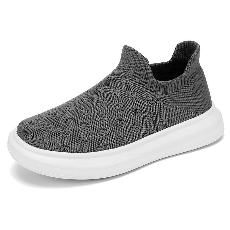 Kvinnors Slip-On Sneakers Ventilerande Design 7