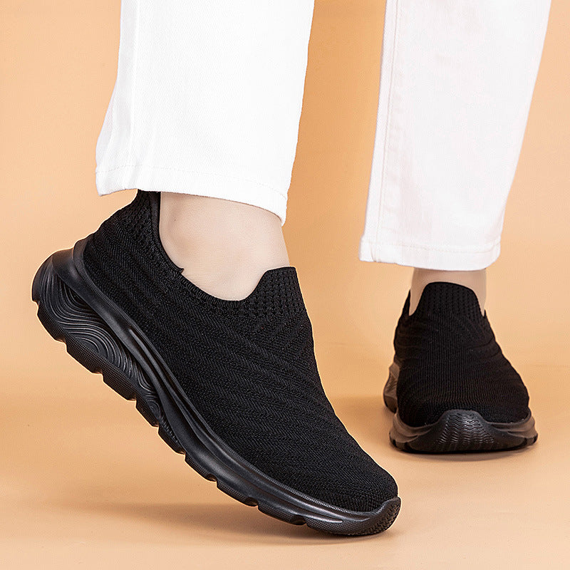 Kvinnors Slip-On Sneakers med Andningsbar Design 2