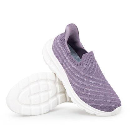 Kvinnors Slip-On Sneakers med Andningsbar Design 5