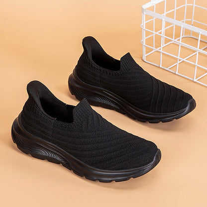 Kvinnors Slip-On Sneakers med Andningsbar Design 7